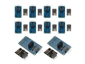 ESP8266 ESP-01 WiFi Wireless Adapter Module 3.3V 5V Esp01 Breakout PCB Adapters-AB01 ESP8266 ESP-01 WiFi Wireless Adapter Module 3.3V 5V Esp01 Breakout PCB Adapters-AB01