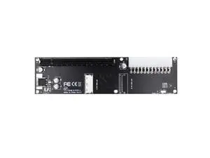 Oculink SFF-8612 8X to PCIE X16 PCI-Express Adapter with ATX 24Pin Power Port for Mainboard Graphics Card-AB01 Oculink SFF-8612 8X to PCIE X16 PCI-Express Adapter with ATX 24Pin Power Port for Mainboard Graphics Card-AB01