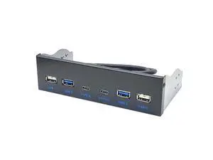 USB 3.0 Front Panel for Desktop 5.25In CD-ROM Drive Bay USB3.0/3.2 19Pin USB2.0 9Pin to 2x USB Type C+2x USB3.0+2xUSB2.0-AB01 USB 3.0 Front Panel for Desktop 5.25In CD-ROM Drive Bay USB3.0/3.2 19Pin USB2.0 9Pin to 2x USB Type C+2x USB3.0+2xUSB2.0-AB01