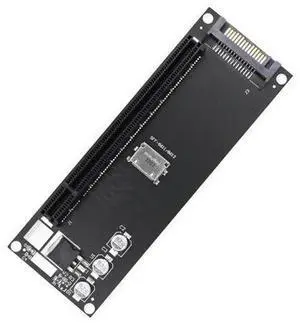 Mainboard SFF-8611 8612 NVMe M.2 SSD to PCIe 4.0 X16 Adapter Expansion Card PCIe X4 Riser Card External Graphics-AB01 Mainboard SFF-8611 8612 NVMe M.2 SSD to PCIe 4.0 X16 Adapter Expansion Card PCIe X4 Riser Card External Graphics-AB01