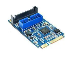 MINI PCI-E to USB3.0 adapter / MINI PCIE to 20PIN / 19pin USB3.0 expansion card MINI PCI-E to USB3.0 adapter / MINI PCIE to 20PIN / 19pin USB3.0 expansion card
