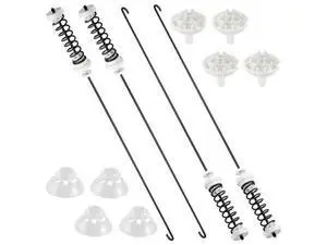 W10780048 W10189077 For Ken-More Whirlpool Roper Washing Machine Suspension Rod Kit W10780045 DC97-1650C Parts Accessories W10780048 W10189077 For Ken-More Whirlpool Roper Washing Machine Suspension Rod Kit W10780045 DC97-1650C Parts Accessories