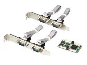 Mini PCI express 4 Serial ports Controller card mini PCIe to DB9 RS232 adapter mini PCI-E COM Card MCS9904 Mini PCI express 4 Serial ports Controller card mini PCIe to DB9 RS232 adapter mini PCI-E COM Card MCS9904