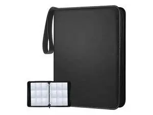 Trading Card Binder 900 Pockets, 9-Pocket Card Collection Binder,For Game/Football/Baseball Card Black-AB01 Trading Card Binder 900 Pockets, 9-Pocket Card Collection Binder,For Game/Football/Baseball Card Black-AB01