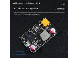 Bidirectional Fast Charging Module Upgrade 100W High-Power Full-Protocol Fast Charging Module Charging Bank Main Board-AB01 Bidirectional Fast Charging Module Upgrade 100W High-Power Full-Protocol Fast Charging Module Charging Bank Main Board-AB01