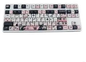 PBT Keycaps Featuring Cats Face For 61 87 96 98 104 108 Keyboards Typing Comfort PBT Keycaps Featuring Cats Face For 61 87 96 98 104 108 Keyboards Typing Comfort