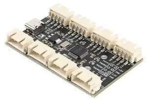 USB to 8-Way TTL Serial Port Module CH348 Multi-Channel UART Expansion Board TypeC to 8 TTL Module PCB Board-AB01 USB to 8-Way TTL Serial Port Module CH348 Multi-Channel UART Expansion Board TypeC to 8 TTL Module PCB Board-AB01