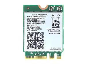 AX200NGW 6 Dual Band 5G 3000M Built-In Gigabit Wireless Network Card Module Supports Bluetooth 5.1 AX200NGW 6 Dual Band 5G 3000M Built-In Gigabit Wireless Network Card Module Supports Bluetooth 5.1