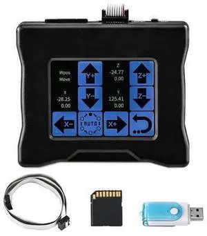 CNC Offline Controller with Touchscreen, CNC Router Offline Control Module, 2.8Inch GRBL Offline Controller CNC Offline Controller with Touchscreen, CNC Router Offline Control Module, 2.8Inch GRBL Offline Controller