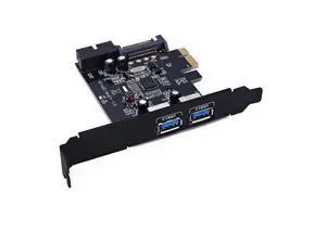 PCIE TO 2 Port USB 3.0 PCI-e Internal 20Pin Adapter PCI Express 5.0Gbps 19Pin NEC7207201 Chipset SATA 15PIN Power Supply PCIE TO 2 Port USB 3.0 PCI-e Internal 20Pin Adapter PCI Express 5.0Gbps 19Pin NEC7207201 Chipset SATA 15PIN Power Supply