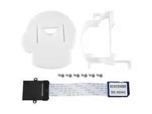 3D Printer Mount Kit for GameSquare GC Loader Adapter 4GB TF Card Reader with Extended Cable 3D Printer Mount 3D Printer Mount Kit for GameSquare GC Loader Adapter 4GB TF Card Reader with Extended Cable 3D Printer Mount
