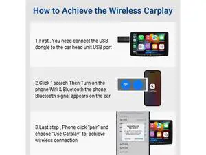 Wireless CarPlay Adapter Convert Wired to Wireless Carplay USB Bluetooth WiFi Fast Connect Plug and Play for-AB01 Wireless CarPlay Adapter Convert Wired to Wireless Carplay USB Bluetooth WiFi Fast Connect Plug and Play for-AB01