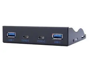 Dual 5Gb/s USB 3.1 Type-C + USB 3.0 HUB 19Pin USB to Dual USB3.0 USB-C adapte 3.5 Front Panel Floppy Disk Bay Dual 5Gb/s USB 3.1 Type-C + USB 3.0 HUB 19Pin USB to Dual USB3.0 USB-C adapte 3.5 Front Panel Floppy Disk Bay