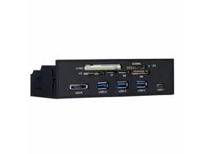 5.25 inchs Drive bay Multifunction Internal Card Reader USB eSATA Dashboard PC Front Panel USB3.1 M2 MSO SD MS XD 64G CF Card 5.25 inchs Drive bay Multifunction Internal Card Reader USB eSATA Dashboard PC Front Panel USB3.1 M2 MSO SD MS XD 64G CF Card