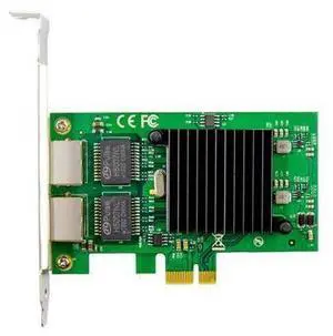 PCIE X1 2 Port 1000M Gigabit Ethernet Dual Ports RJ45 Lan Network Card Chip 82576 Networking Pci-e Ethernet Server PCIE X1 2 Port 1000M Gigabit Ethernet Dual Ports RJ45 Lan Network Card Chip 82576 Networking Pci-e Ethernet Server