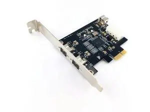 PCIE Combo 3x 1394b Firewire Ports PCI-Express Controller Card, 1394 card TI Chipset, PCIE Combo 3x 1394b Firewire Ports PCI-Express Controller Card, 1394 card TI Chipset,