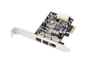 Freeshipping PCIE Combo 2x 1394b + 1x 1394a Firewire Ports PCI-Express Controller Card 1394 card TI Chipset 6pin cable win10 Freeshipping PCIE Combo 2x 1394b + 1x 1394a Firewire Ports PCI-Express Controller Card 1394 card TI Chipset 6pin cable win10