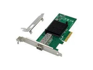 1 Set Network Card 10G SFP+ Server Fiber Optic Network Card 82599EN Chip PCIE X4 Single Optical Port Network Card 1 Set Network Card 10G SFP+ Server Fiber Optic Network Card 82599EN Chip PCIE X4 Single Optical Port Network Card