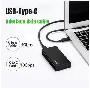 IOCREST Hard Disk Enclosure USB 3.1 to M.2 NVMe JMS583 Chip Type-c USB-C Ngff M-key SSD External Enclosure with Mobile Case IOCREST Hard Disk Enclosure USB 3.1 to M.2 NVMe JMS583 Chip Type-c USB-C Ngff M-key SSD External Enclosure with Mobile Case