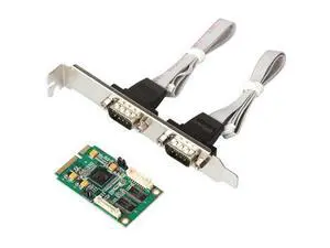 MINI PCI-E-RS232 serial card 9-pin COM 2 port expansion card chip XR17V352 EXAR 352 Industrial Serial RS232 chip mini pcie db9 MINI PCI-E-RS232 serial card 9-pin COM 2 port expansion card chip XR17V352 EXAR 352 Industrial Serial RS232 chip mini pcie db9