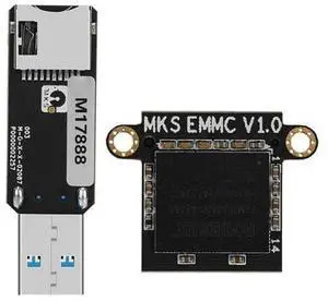 3D Printers Accessory Fast Printing Machine Memory Expansion Card MKS EMMC 32G MKS EMMC-ADAPTER V2 Card Reader 3D Printers Accessory Fast Printing Machine Memory Expansion Card MKS EMMC 32G MKS EMMC-ADAPTER V2 Card Reader