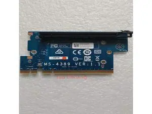 FORX51 R3 PCIe SSD adapter, graphics card expansion board MS-4389 0HD61H FORX51 R3 PCIe SSD adapter, graphics card expansion board MS-4389 0HD61H