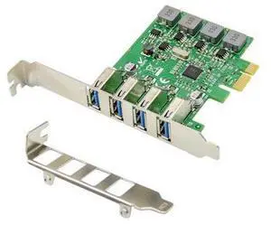 4 Ports PCIE USB 3.0 Card PCI Express to USB Expansion Card VL805 chip 5Gbps PCIE USB3.0 Hub Controller Adapter Self Powered 4 Ports PCIE USB 3.0 Card PCI Express to USB Expansion Card VL805 chip 5Gbps PCIE USB3.0 Hub Controller Adapter Self Powered