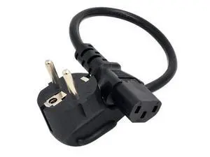 EU Power Cable Euro Type F Schuko Plug IEC C13 Power Supply Cable for PC Computer Monitor Printer TV(0.3M,EU Plug) EU Power Cable Euro Type F Schuko Plug IEC C13 Power Supply Cable for PC Computer Monitor Printer TV(0.3M,EU Plug)
