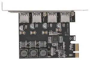 4-Port USB 3.0 Pcie Expansion Card Pci Express Pcie USB Hub Adapter Ssu U3V04S Controller Desktop USB3.0 Expansion Card 4-Port USB 3.0 Pcie Expansion Card Pci Express Pcie USB Hub Adapter Ssu U3V04S Controller Desktop USB3.0 Expansion Card