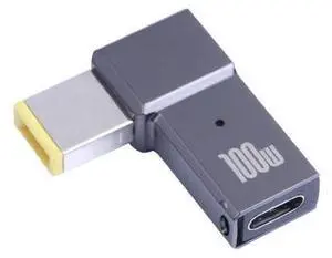 100W USB-C / Type-C Female to Big Square USB Computer Charging Adapter for Thinkpad/ThinkBook/Xiaoxin 100W USB-C / Type-C Female to Big Square USB Computer Charging Adapter for Thinkpad/ThinkBook/Xiaoxin