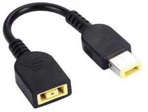 Big Square Female to Big Square USB (First Generation) Male Interfaces Power Adapter Cable for Thinkpad/ThinkBook/Xiaoxin, Length: 10cm Big Square Female to Big Square USB (First Generation) Male Interfaces Power Adapter Cable for Thinkpad/ThinkBook/Xiaoxin, Length: 10cm