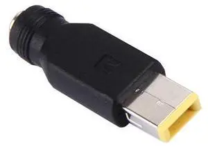 5.5x2.1mm Female to Big Square USB (First Generation) Male Interfaces Power Adapters for Thinkpad/ThinkBook/Xiaoxin 5.5x2.1mm Female to Big Square USB (First Generation) Male Interfaces Power Adapters for Thinkpad/ThinkBook/Xiaoxin