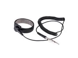 Flexible PU Cable Metal Anti-static Anti-friction Adjustable Strap Grounding Bracelet Metal Wire Wrist Band Flexible PU Cable Metal Anti-static Anti-friction Adjustable Strap Grounding Bracelet Metal Wire Wrist Band