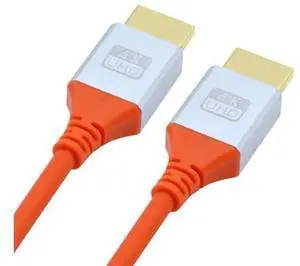 HDMI 4K to HDMI Ultra Soft High Flex HDTV Cable Hyper Super Flexible Cord High Speed Type-A Male to Male for Computer HDTV 50cm HDMI 4K to HDMI Ultra Soft High Flex HDTV Cable Hyper Super Flexible Cord High Speed Type-A Male to Male for Computer HDTV 50cm