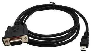 1.8m Mini USB Male to RS232 DB9 9 Pin Female Adapter Entension Leads Cable Connector DB9 9pin To Mini USB 5pin 1.8m Mini USB Male to RS232 DB9 9 Pin Female Adapter Entension Leads Cable Connector DB9 9pin To Mini USB 5pin