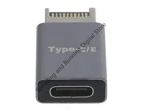 USB Front Panel Header Type E to USB C Type C Expansion Cable Adapter Connector for Desktop Computer Motherboard Plug USB Front Panel Header Type E to USB C Type C Expansion Cable Adapter Connector for Desktop Computer Motherboard Plug