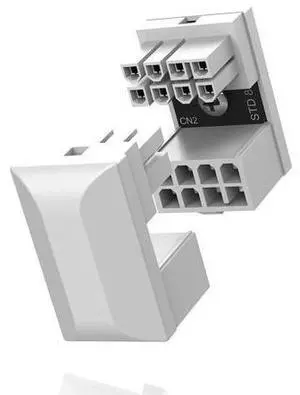 ATX 8 Pin Female To 8 Pin Male Angled Power Adapter Computer Parts Angled Turning Connectors Accessories for Video Card ATX 8 Pin Female To 8 Pin Male Angled Power Adapter Computer Parts Angled Turning Connectors Accessories for Video Card