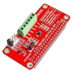 3.3V ADS1115 ADC Module for Raspberry Pi 3/2 / B + / I2C RPI ADS1115 ADC Analog to Digital Converter 3.3V ADS1115 ADC Module for Raspberry Pi 3/2 / B + / I2C RPI ADS1115 ADC Analog to Digital Converter