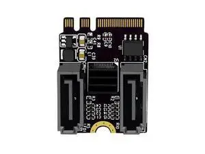 M2 To SATA3.0 Expansion Card PCI-E3.0 KEY A + E M.2 To SATA Hard Disk Adapter Card Without Driver Installation JMB582 Chip M2 To SATA3.0 Expansion Card PCI-E3.0 KEY A + E M.2 To SATA Hard Disk Adapter Card Without Driver Installation JMB582 Chip