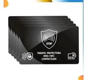 RFID Blocking Card Holder 10Pcs NFC Anti-Theft Shield Case IC Bank Card Protection Secure Wallet Blocker RFID Blocking Card Holder 10Pcs NFC Anti-Theft Shield Case IC Bank Card Protection Secure Wallet Blocker