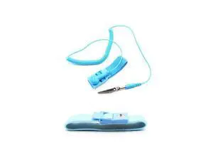 Anti Static Wrist Strap Band with Grounding Wire, Strap Anti Shock Wristband Bracelet with Grounding Wire, Alligator Clip, Extendable Long Cord and Anti Static Bracelet,Antistatic Band Ant(Blue) Anti Static Wrist Strap Band with Grounding Wire, Strap Anti Shock Wristband Bracelet with Grounding Wire, Alligator Clip, Extendable Long Cord and Anti Static Bracelet,Antistatic Band Ant(Blue)