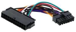 PC ATX 24 Pin TO 14 Pin Power Supply Cable 18AWG Wire For Lenovo Q77 B75 A75 Q75 H81 Motherboard Mainboard PC ATX 24 Pin TO 14 Pin Power Supply Cable 18AWG Wire For Lenovo Q77 B75 A75 Q75 H81 Motherboard Mainboard