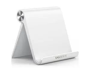 Tablet Stand Holder Adjustable Portable Desktop Dock Office Compatible with iPad Pro 11 9.7 10.5 Air Mini 5 4 3 2 iPhone 17 16 15 14 13 12 White Tablet Stand Holder Adjustable Portable Desktop Dock Office Compatible with iPad Pro 11 9.7 10.5 Air Mini 5 4 3 2 iPhone 17 16 15 14 13 12 White