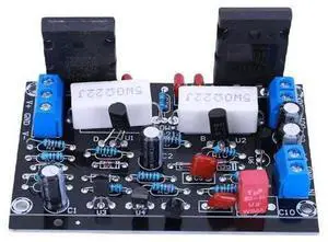 Tube Power Amplifiers 2SC5200+2SA1943 Power Amplifier Board Mono Channel Power Audio Amplifier Module Tube Power Amplifiers 2SC5200+2SA1943 Power Amplifier Board Mono Channel Power Audio Amplifier Module