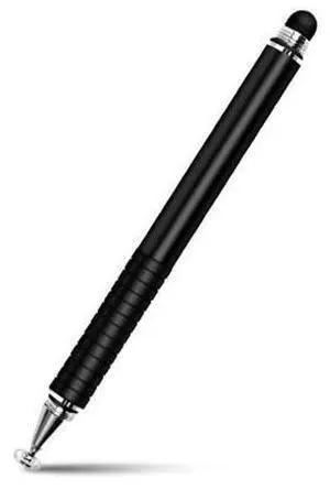 Suction Cup Dual Touch 2-in-1 Metal Capacitive Stylus Pen (Black) Suction Cup Dual Touch 2-in-1 Metal Capacitive Stylus Pen (Black)