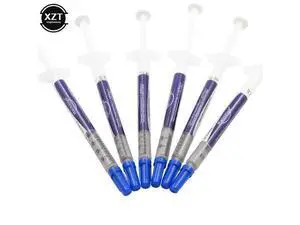 Hot Sale 10pcs/lot 1g Grey Silver Thermal Grease Silicone Heat Sink Paste CPU Cooler Heatsink 10% Silver Included Compound PC Hot Sale 10pcs/lot 1g Grey Silver Thermal Grease Silicone Heat Sink Paste CPU Cooler Heatsink 10% Silver Included Compound PC