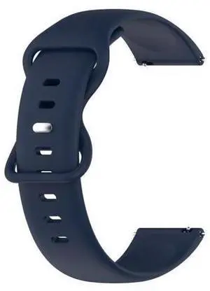 For Garmin Forerunner 245 Music 20mm Solid Color Silicone Watch Band For Garmin Forerunner 245 Music 20mm Solid Color Silicone Watch Band