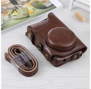 Full Body Camera PU Leather Case Bag with Strap for Samsung Galaxy Camera EK-GC100 / EK-GC110 / EK-GC200(Coffee) Full Body Camera PU Leather Case Bag with Strap for Samsung Galaxy Camera EK-GC100 / EK-GC110 / EK-GC200(Coffee)