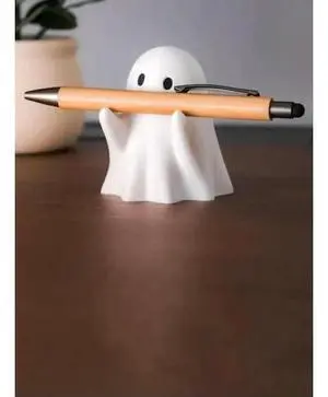Halloween Ghost Pen Holder Funny Adorable Pencil Stand Halloween Ghost Figurine Desktop Organizer Indoor Spooky Home Decor Gifts Halloween Ghost Pen Holder Funny Adorable Pencil Stand Halloween Ghost Figurine Desktop Organizer Indoor Spooky Home Decor Gifts