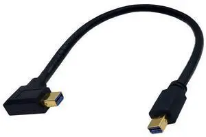 Mini DisplayPort Cable, 1FT 90 Degree Left Angled 8K Mini DisplayPort (Mini DP) Male to Male 8K Extension Cord for with Mini DP PC/Laptop (Left Angle) Mini DisplayPort Cable, 1FT 90 Degree Left Angled 8K Mini DisplayPort (Mini DP) Male to Male 8K Extension Cord for with Mini DP PC/Laptop (Left Angle)